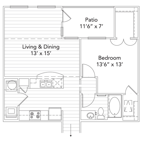 Lantana Gardens Apartments agave