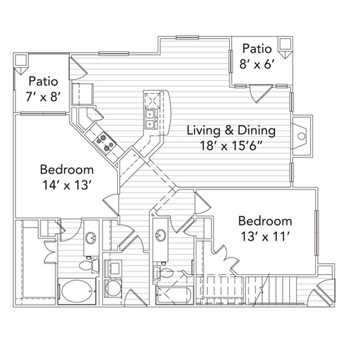 Lantana Gardens Apartments oleander