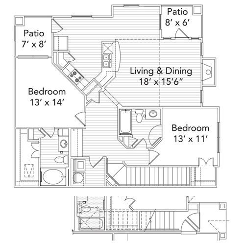Lantana Gardens Apartments texas-sage